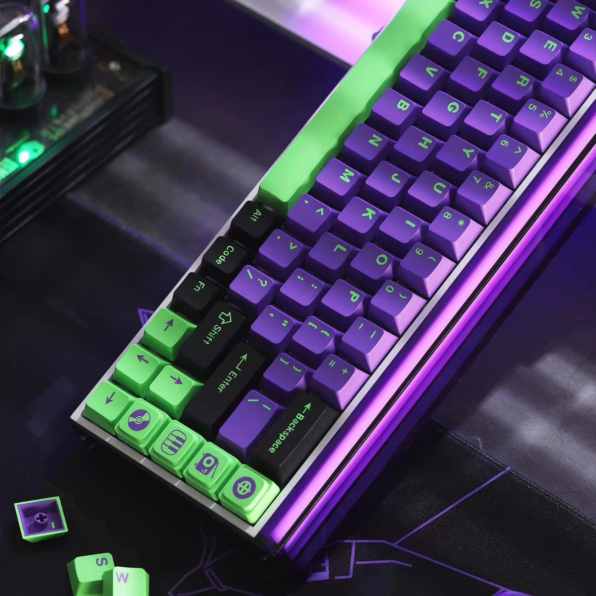 TapTempo EVA-01 Inspired PBT Keycap Set