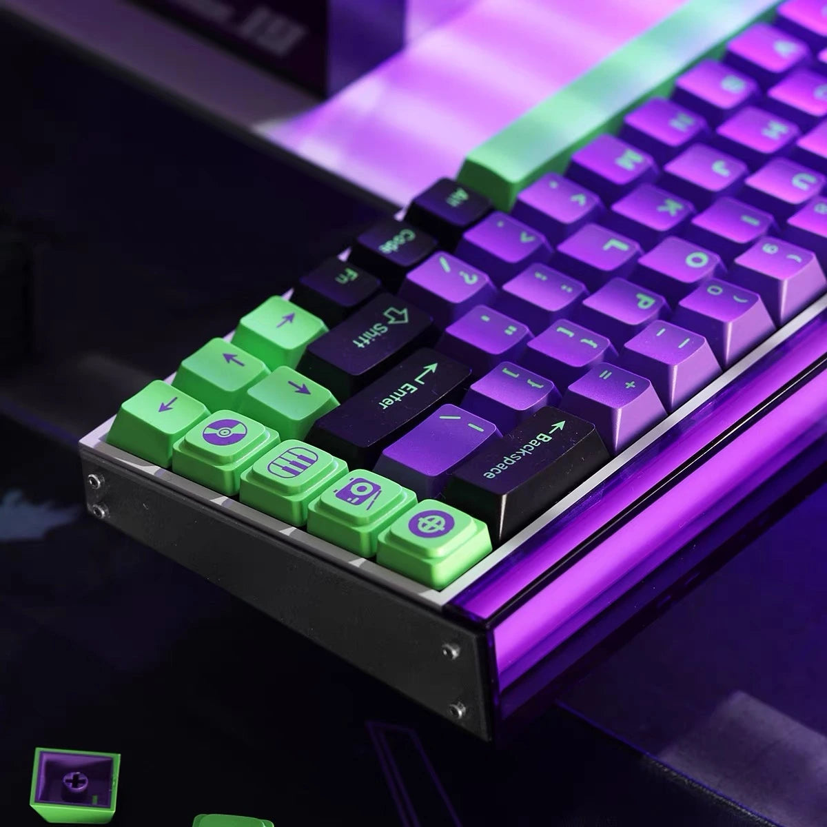 TapTempo EVA-01 Inspired PBT Keycap Set
