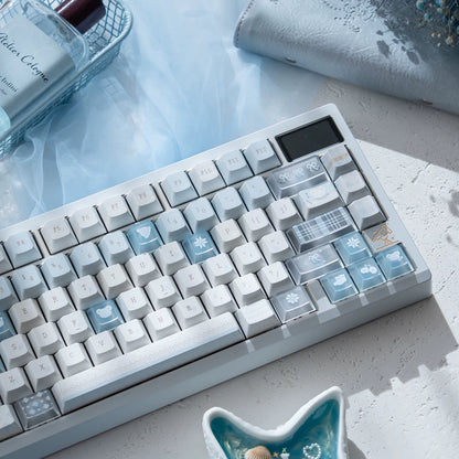 U're Lab Winter Letter Theme PBT Keycaps