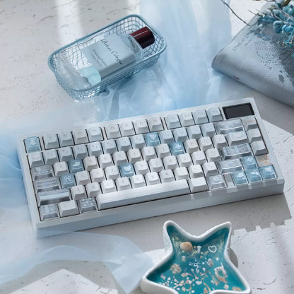 U're Lab Winter Letter Theme PBT Keycaps