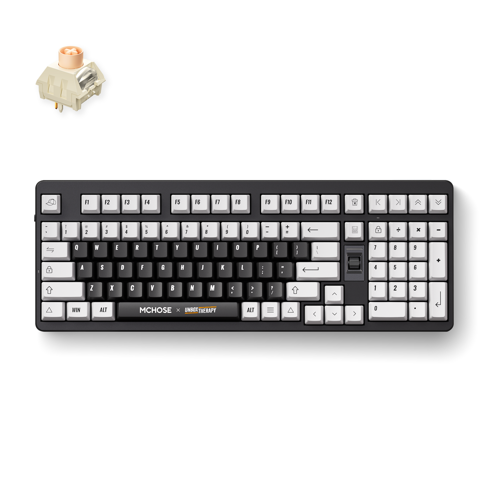 MCHOSE x Unbox Therapy - UT98 Mechanical Keyboard