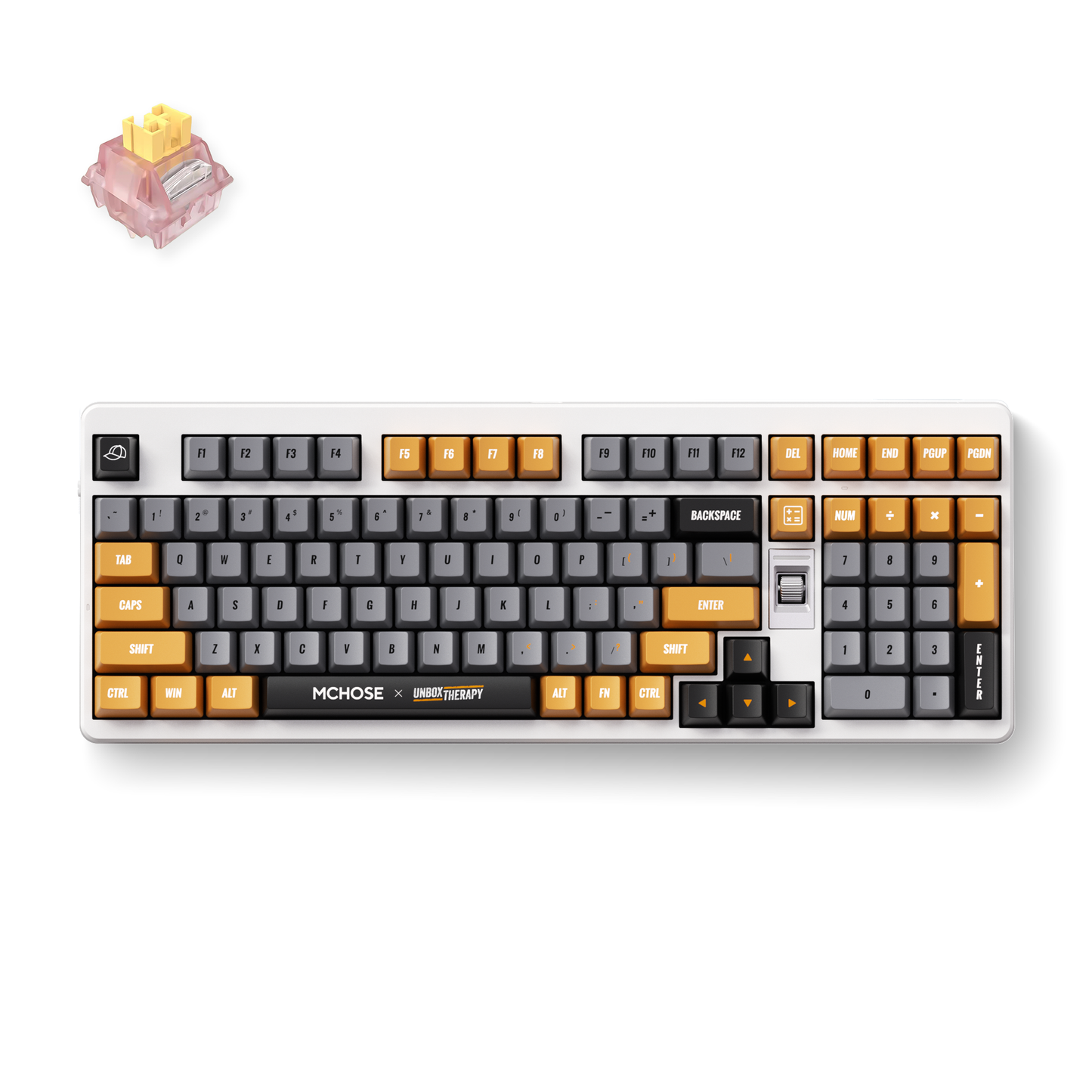 MCHOSE x Unbox Therapy - UT98 Mechanical Keyboard