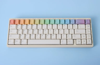 Rainbow Gradient PBT Keycap Set