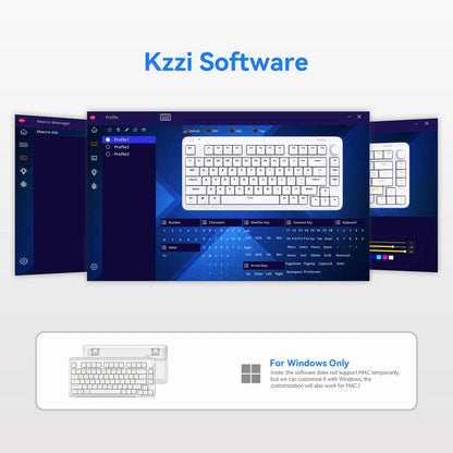 KZZI i75 Low Profile Mechanical Keyboard