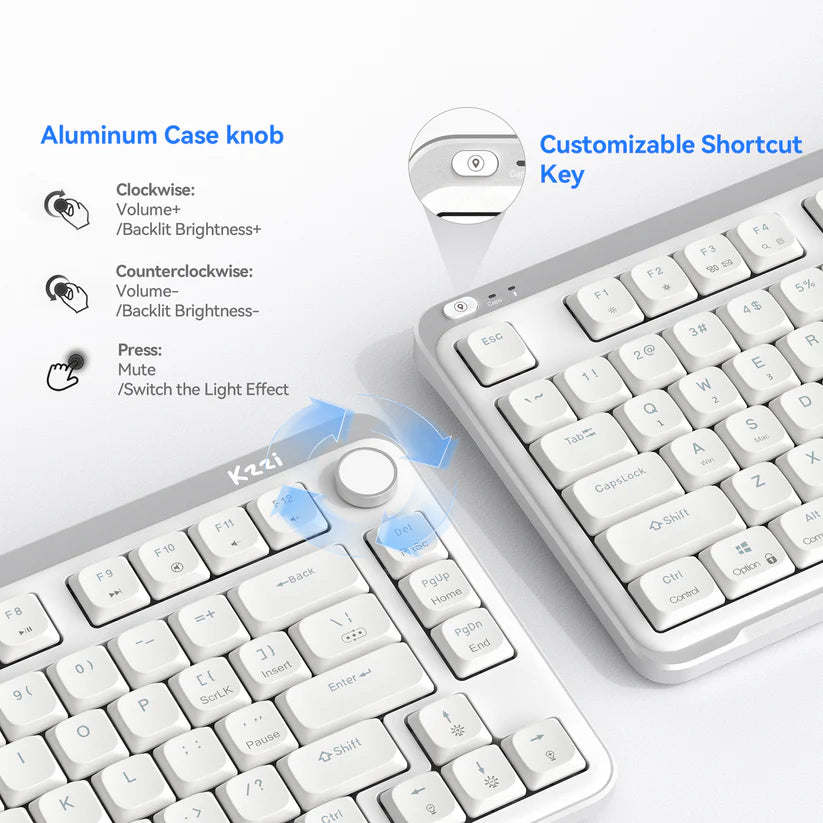 KZZI i75 Low Profile Mechanical Keyboard